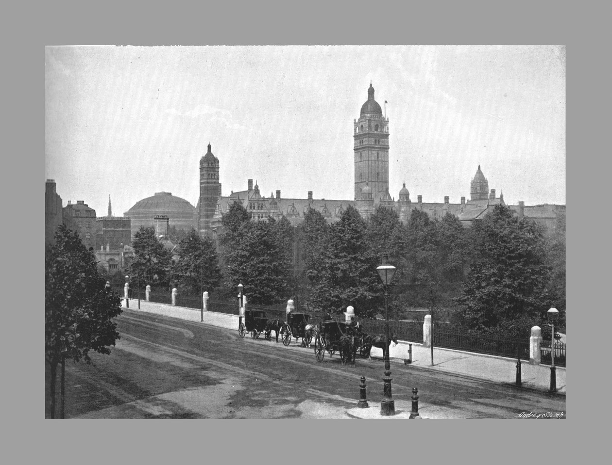 Imperial Institute, Londýn, c1900 od York and Son