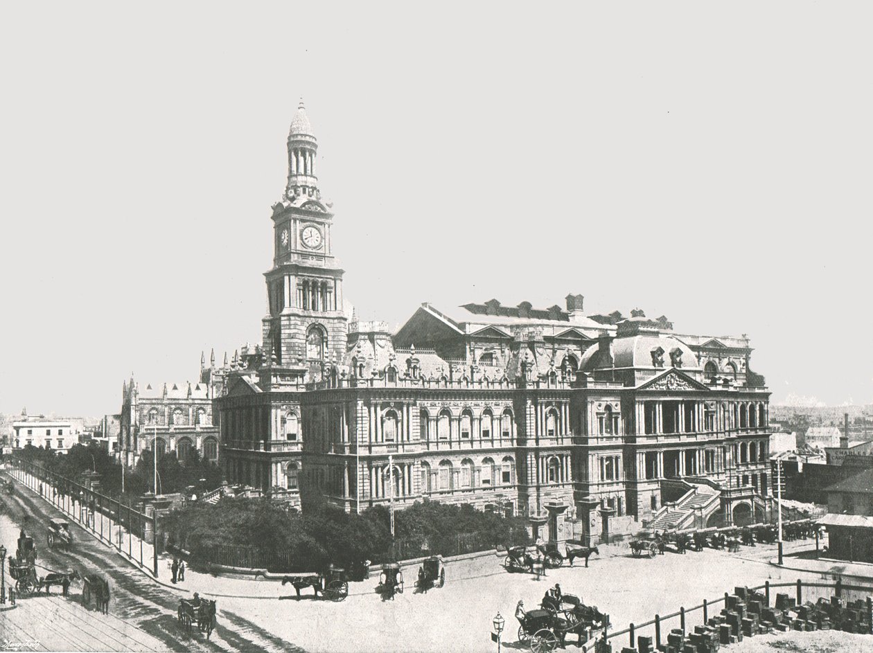 Nová radnice, Sydney, Austrálie, 1895. od York and Son