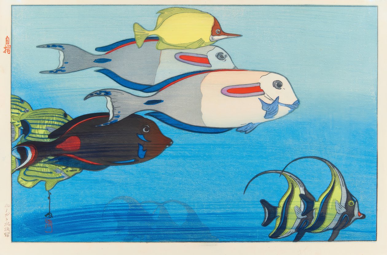 Akvárium Das, Honolulu od Yoshida Hiroshi