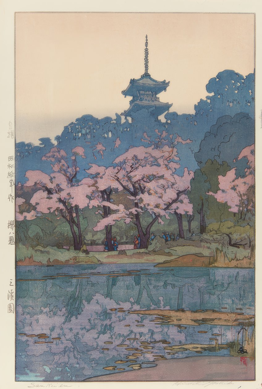 Park Sankei od Yoshida Hiroshi