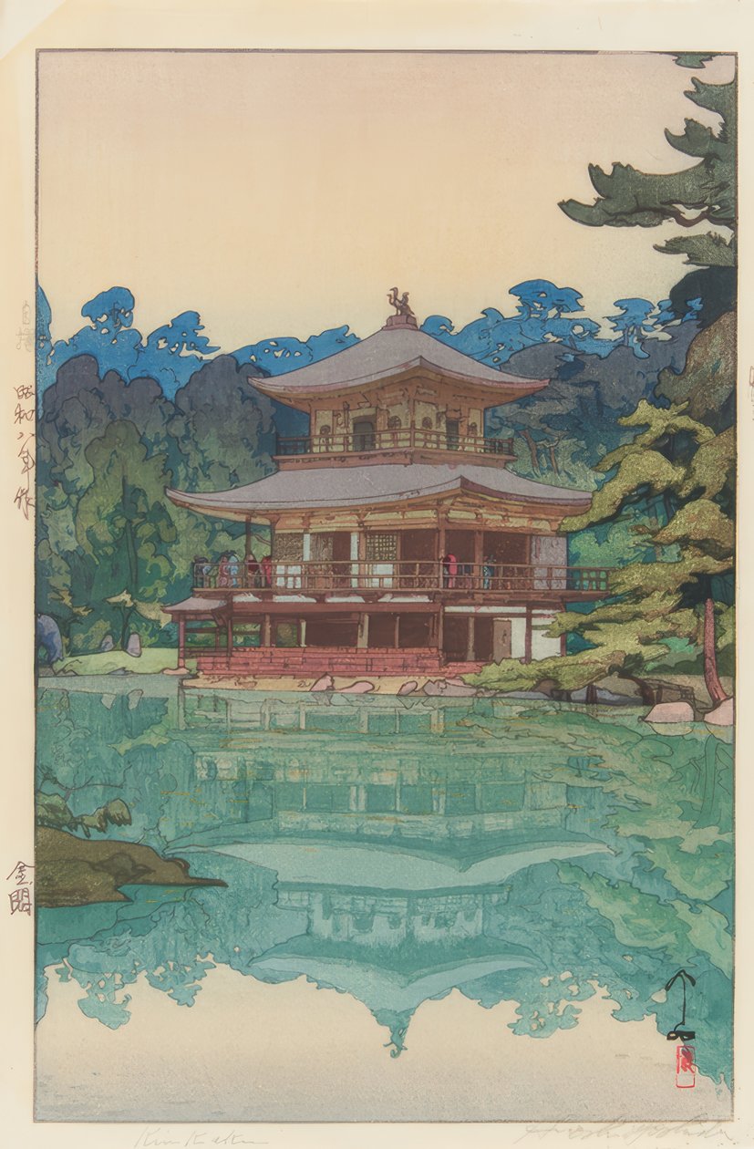 Zlatý pavilon od Yoshida Hiroshi