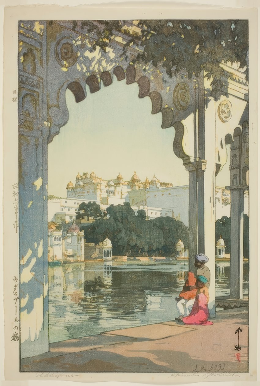 Uda Ipur Kasute (Udaipur no Shiro) od Yoshida Hiroshi