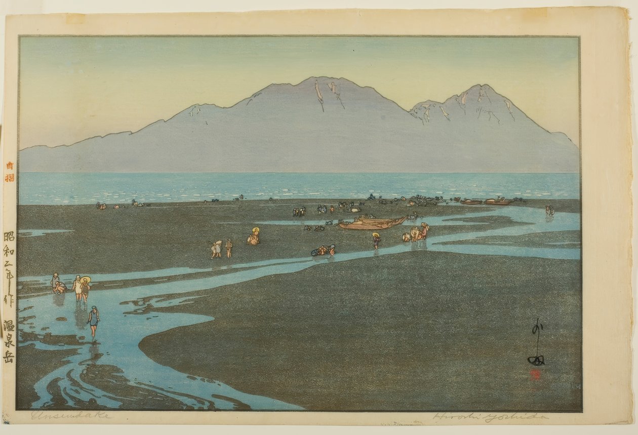 Hora Unzen od Yoshida Hiroshi