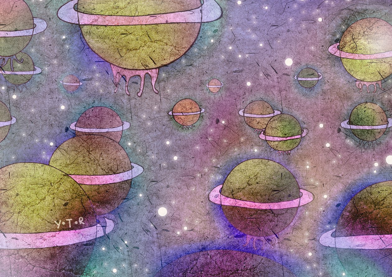 Vesmír, 2012 (digitální) od Yoyo Zhao