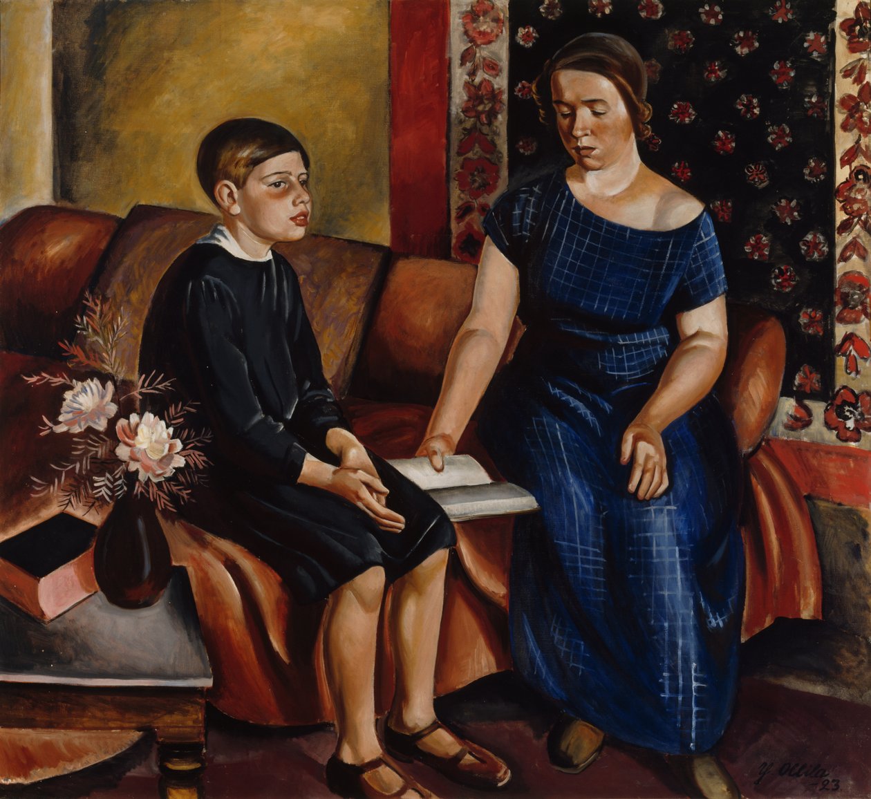 Slyšet domácí úkol, 1923. od Yrjö Ollila