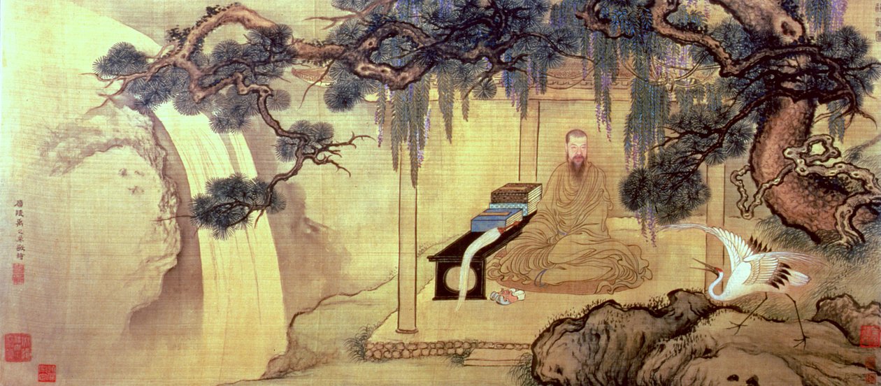 Zobrazení básníka Wang Yuyang od Yu Zhiding