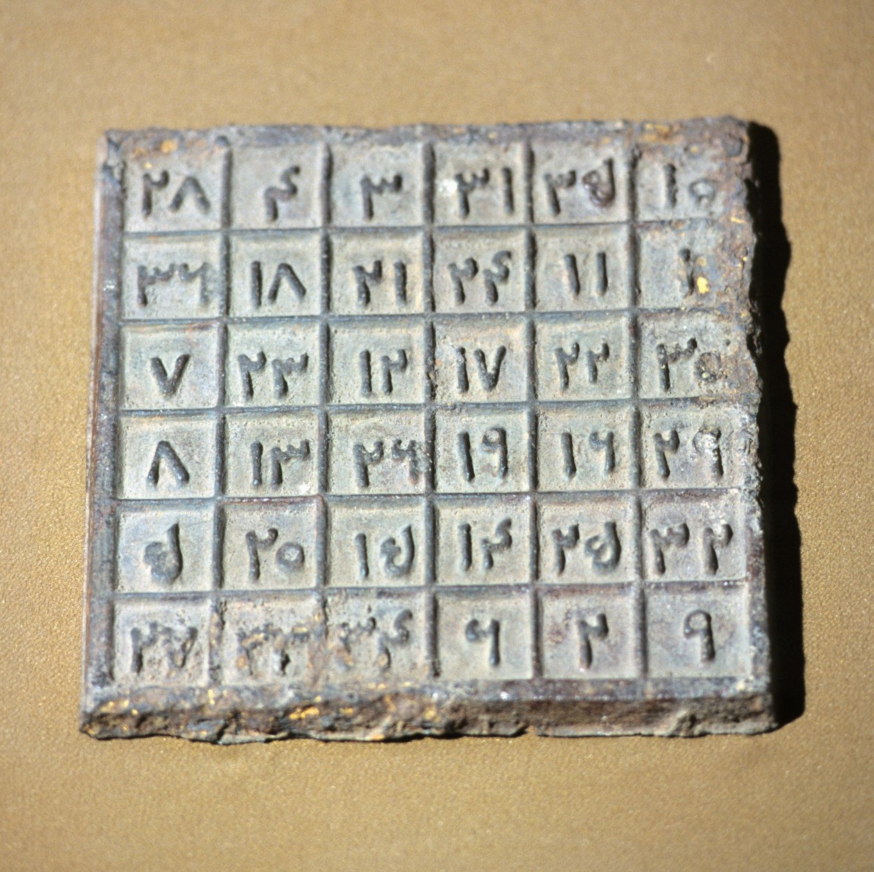 Magický stůl představující postavy dynastie Yuan od Yuan Dynasty Chinese School