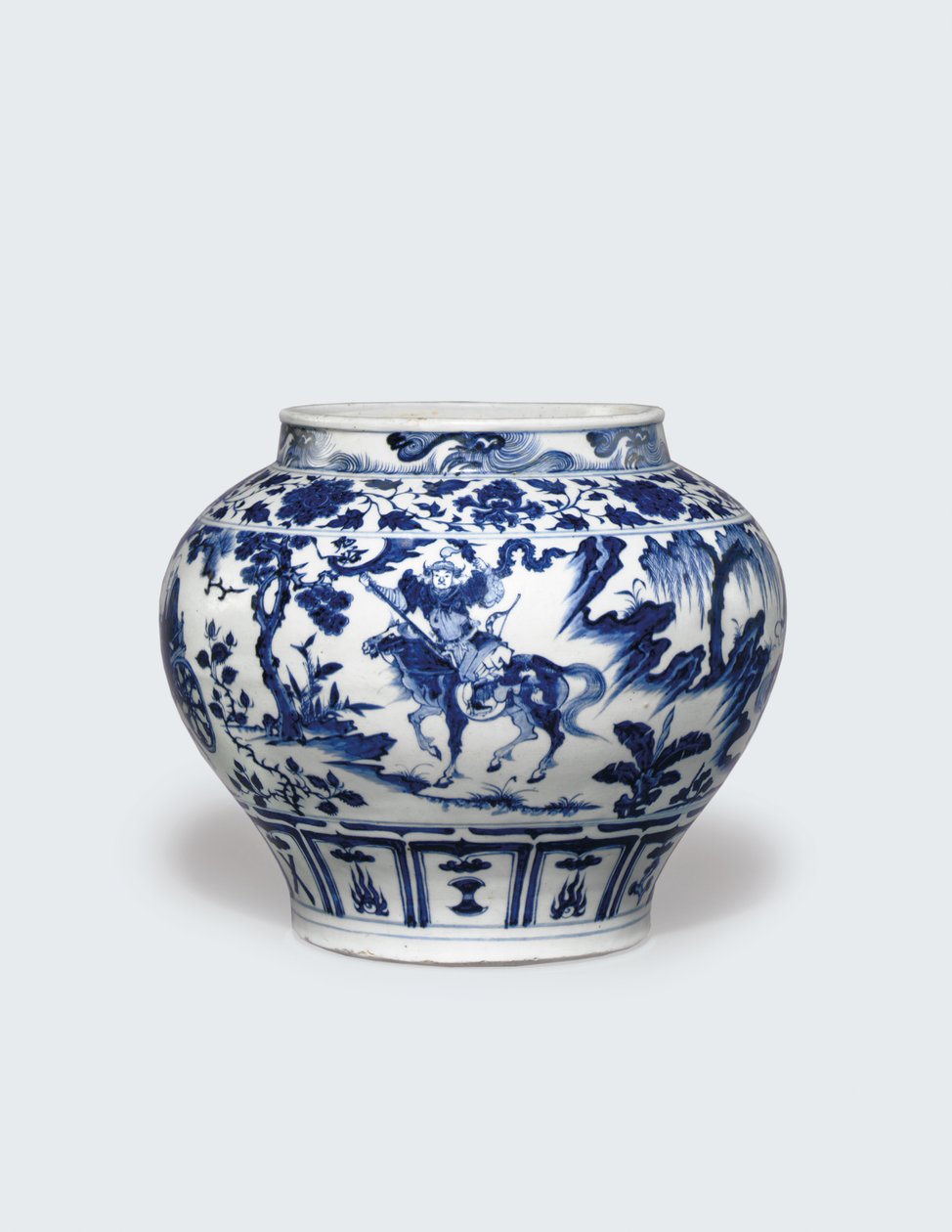 Bílý a modrý guan, polovina 14. století (keramika) od Yuan Dynasty Chinese School