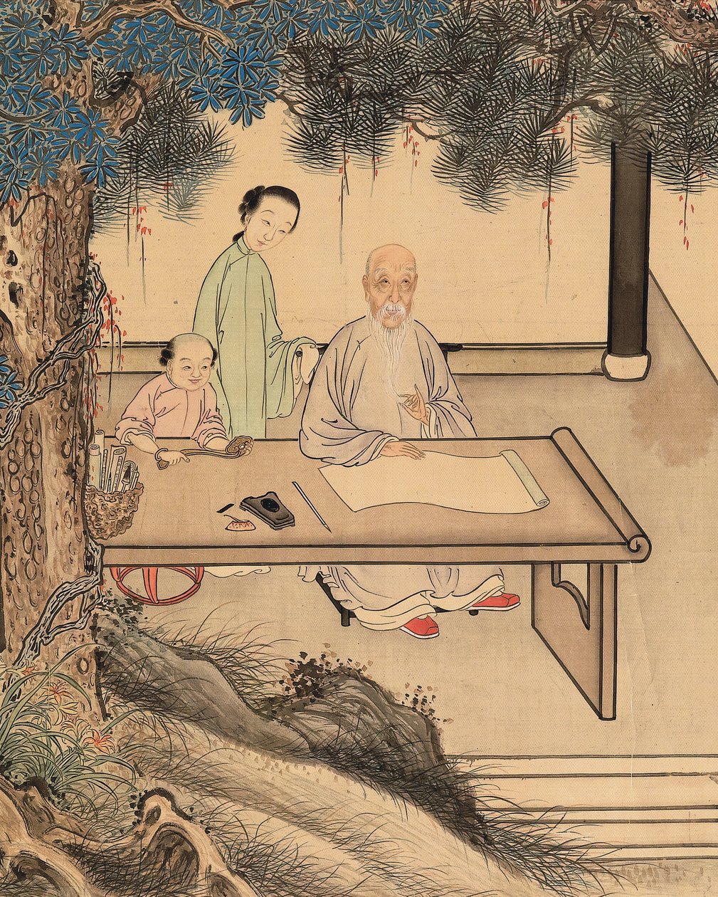 Yuan Mei a jeho studentky od Yuan Mei
