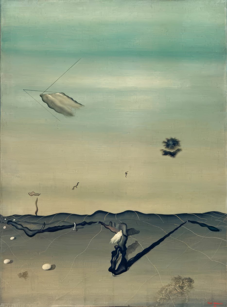 Bez názvu (Letadlo) od Yves Tanguy