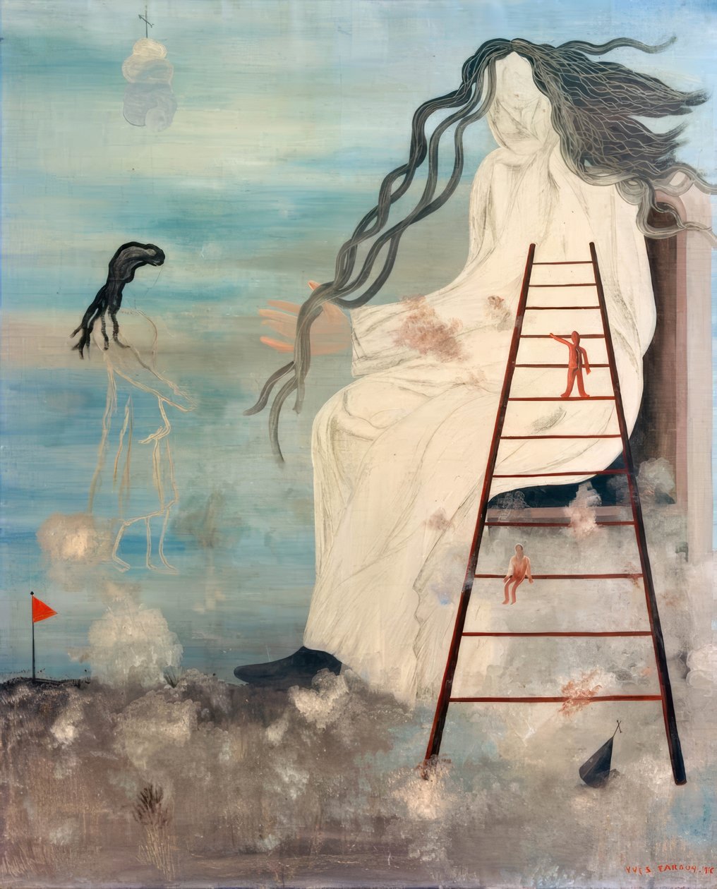 Bez názvu (Gigantka) od Yves Tanguy