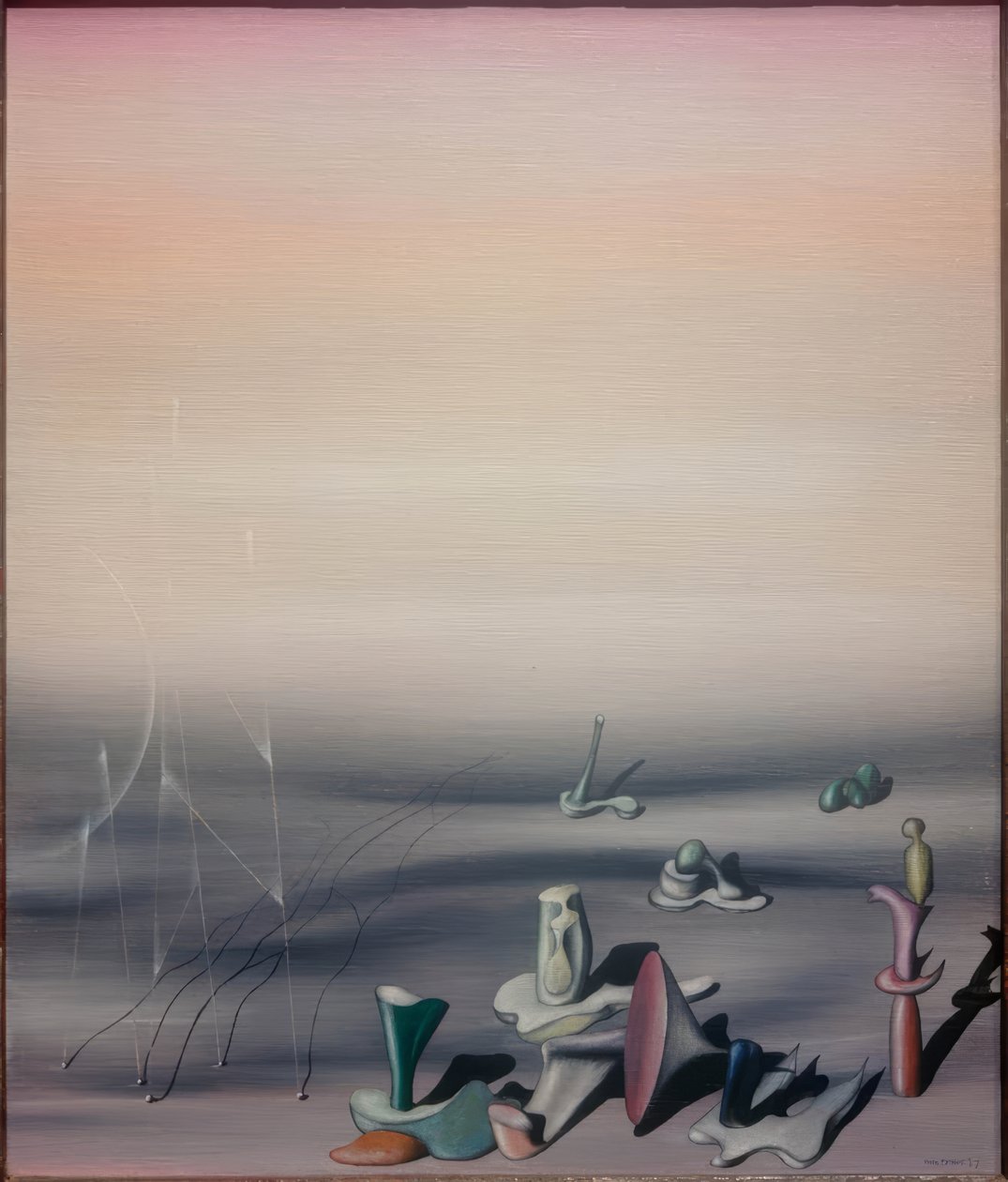 Bez názvu (Několik pánů) od Yves Tanguy