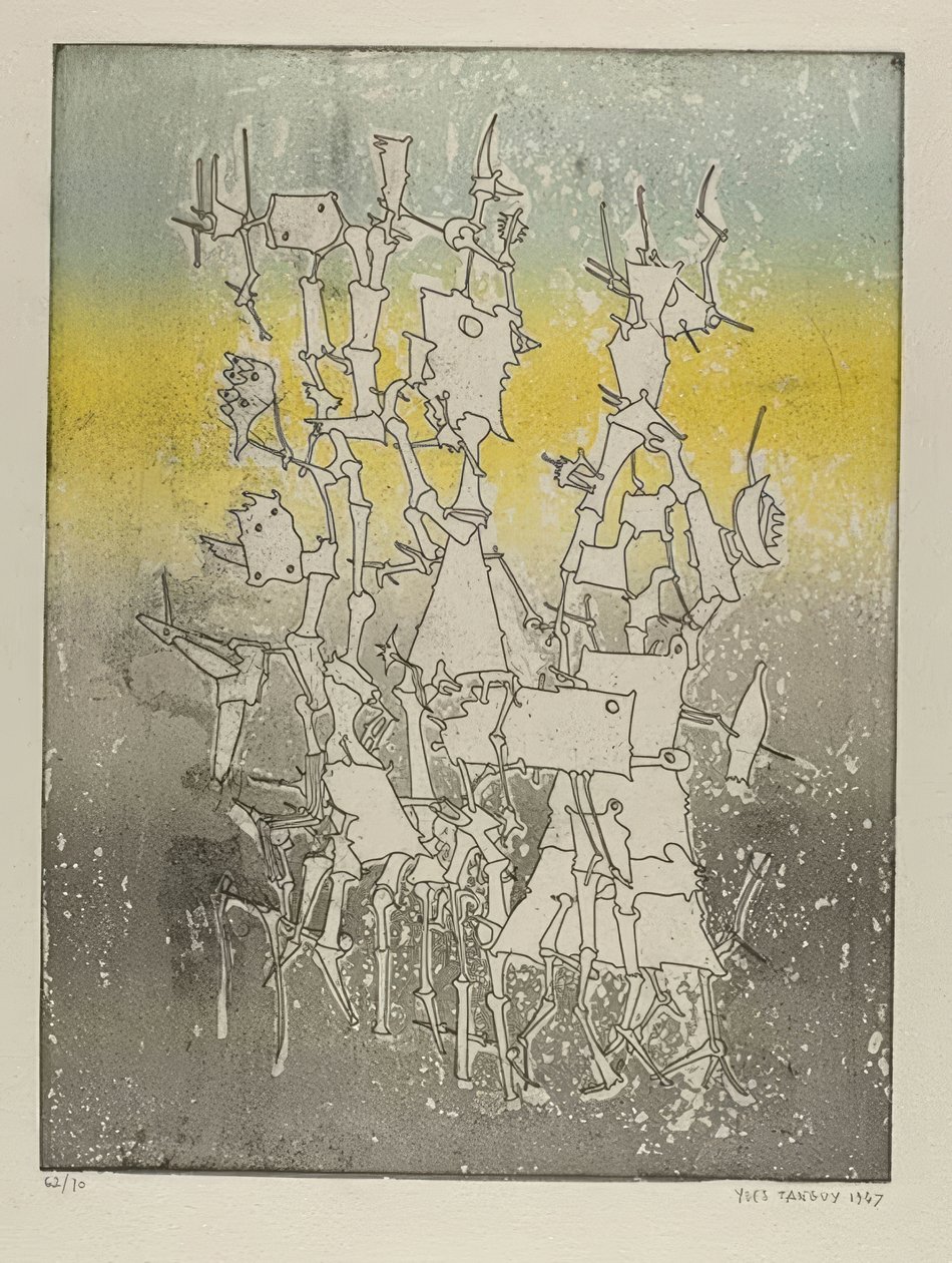 Rhabdomancie od Yves Tanguy