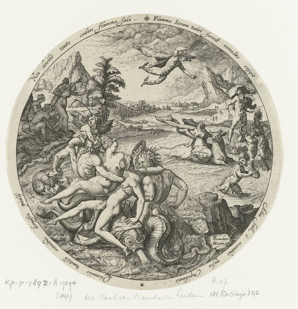 Loupež Evropy od Zacharias Dolendo (attributed to)