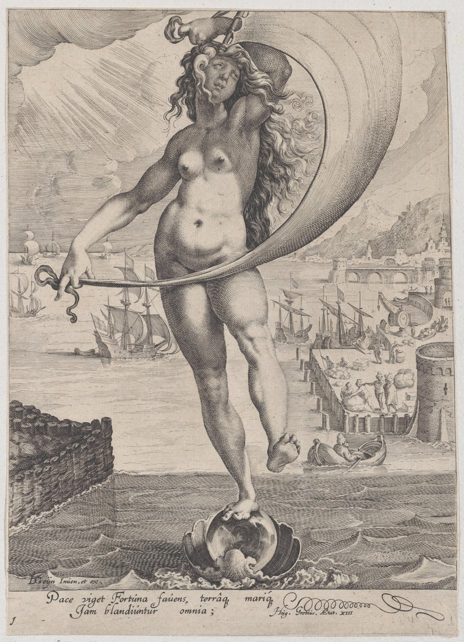 Fortune, z ctností a neřestí, 1596-97., 1596-97. od Zacharias Dolendo
