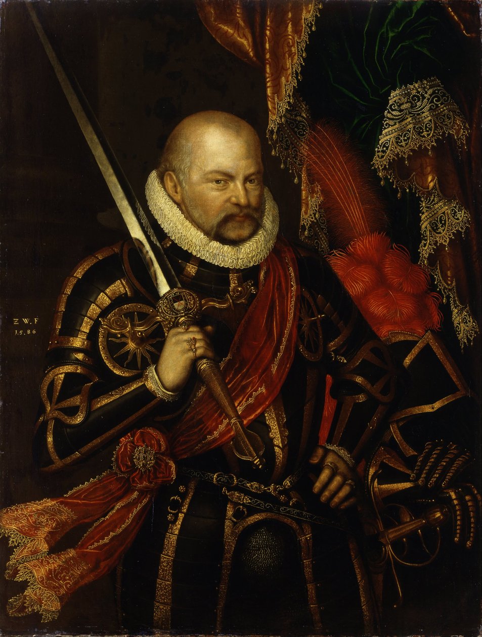 Kurfiřt kníže August Saský od Zacharias Wehme