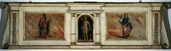 Oltář predella z kostela San Barnaba (tempera na panelu) od Zanobi Poggini