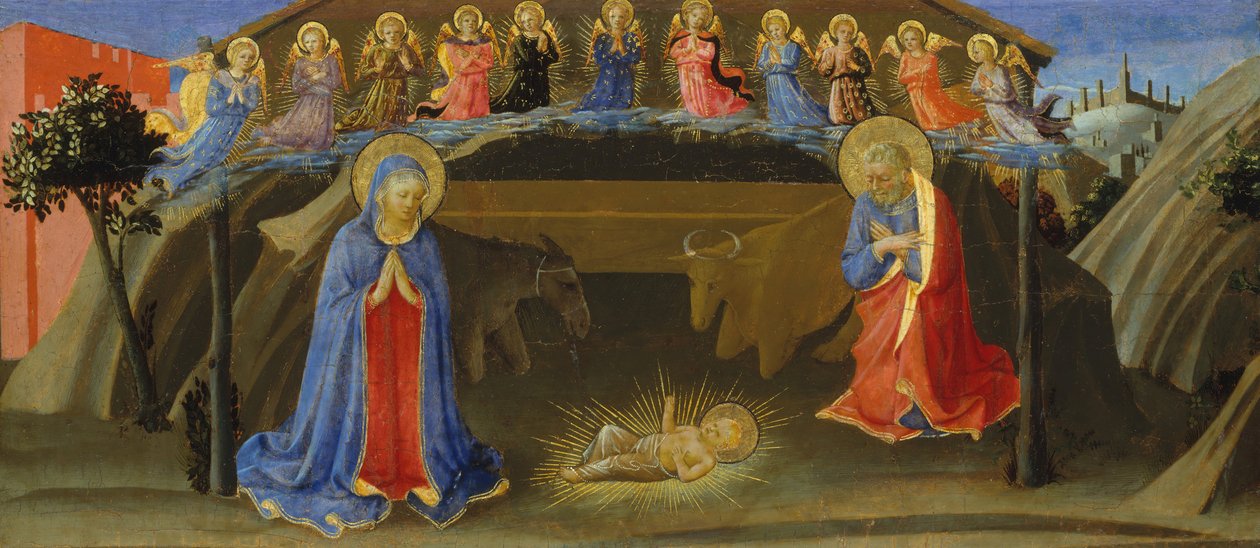 Narození Páně, ca. 1433-34. od Zanobi di Benedetto Strozzi