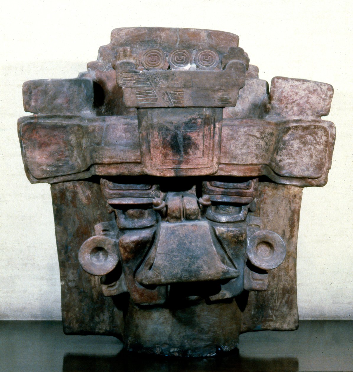 Pohřební urna z Monte Alban, 100-200 nl (keramická) od Zapotec