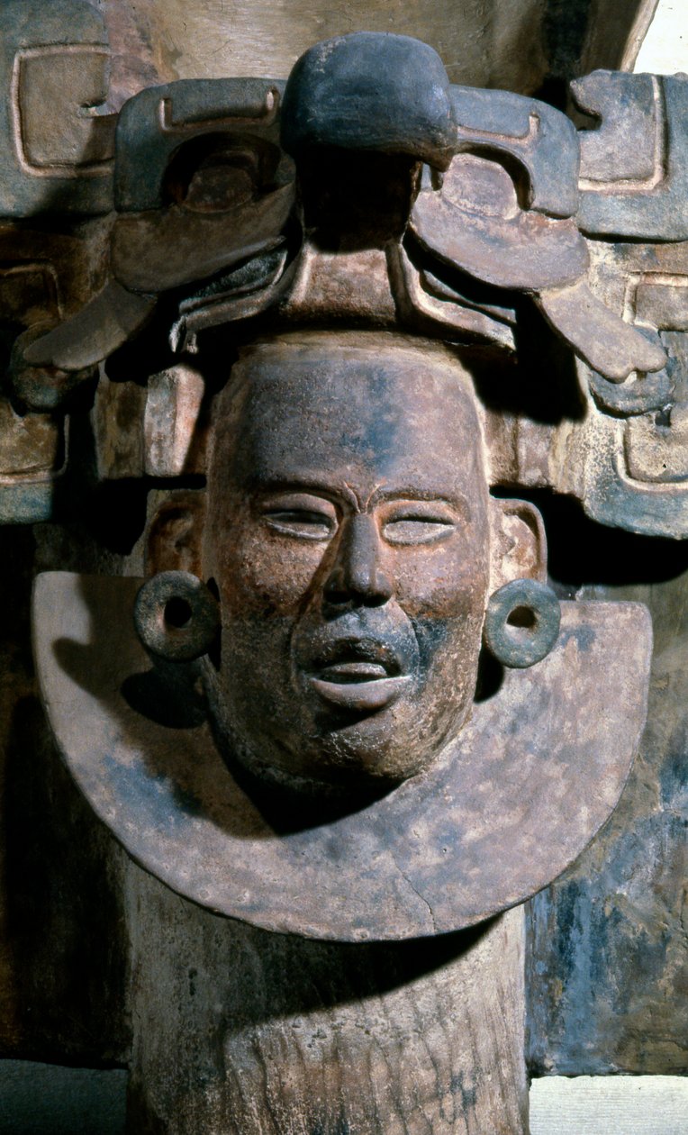 Pohřební urna z hrobky 77, Monte Alban, 100-200 n. l. (keramická) od Zapotec