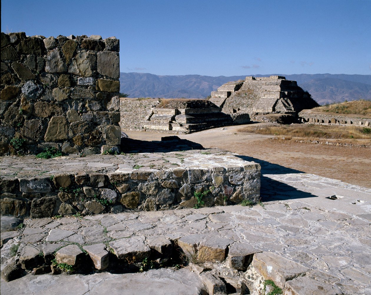 Pohled na východní oblast od Zapotec Zapotec
