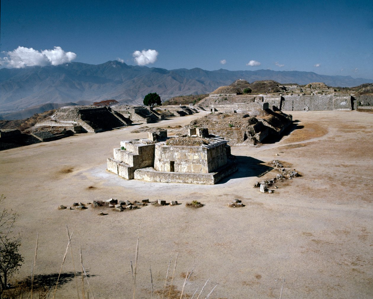 Pohled na jižní oblast od Zapotec Zapotec