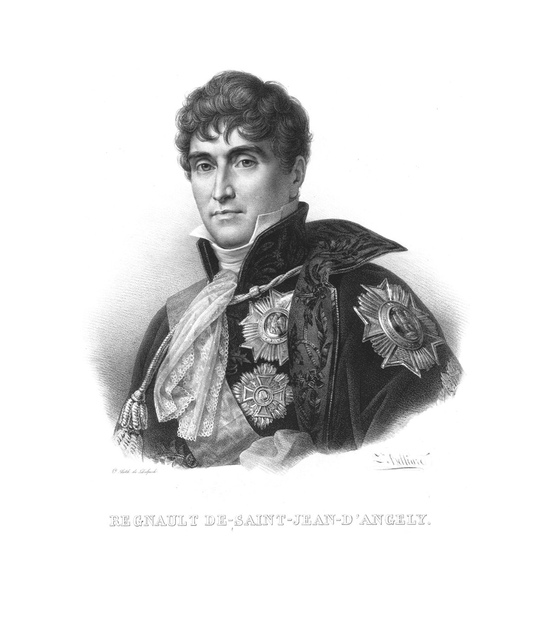 Michel-Louis-Étienne Regnaud de Saint-Jean dAngély, 20. léta 19. století. od Zephirin Felix Jean Marius Belliard