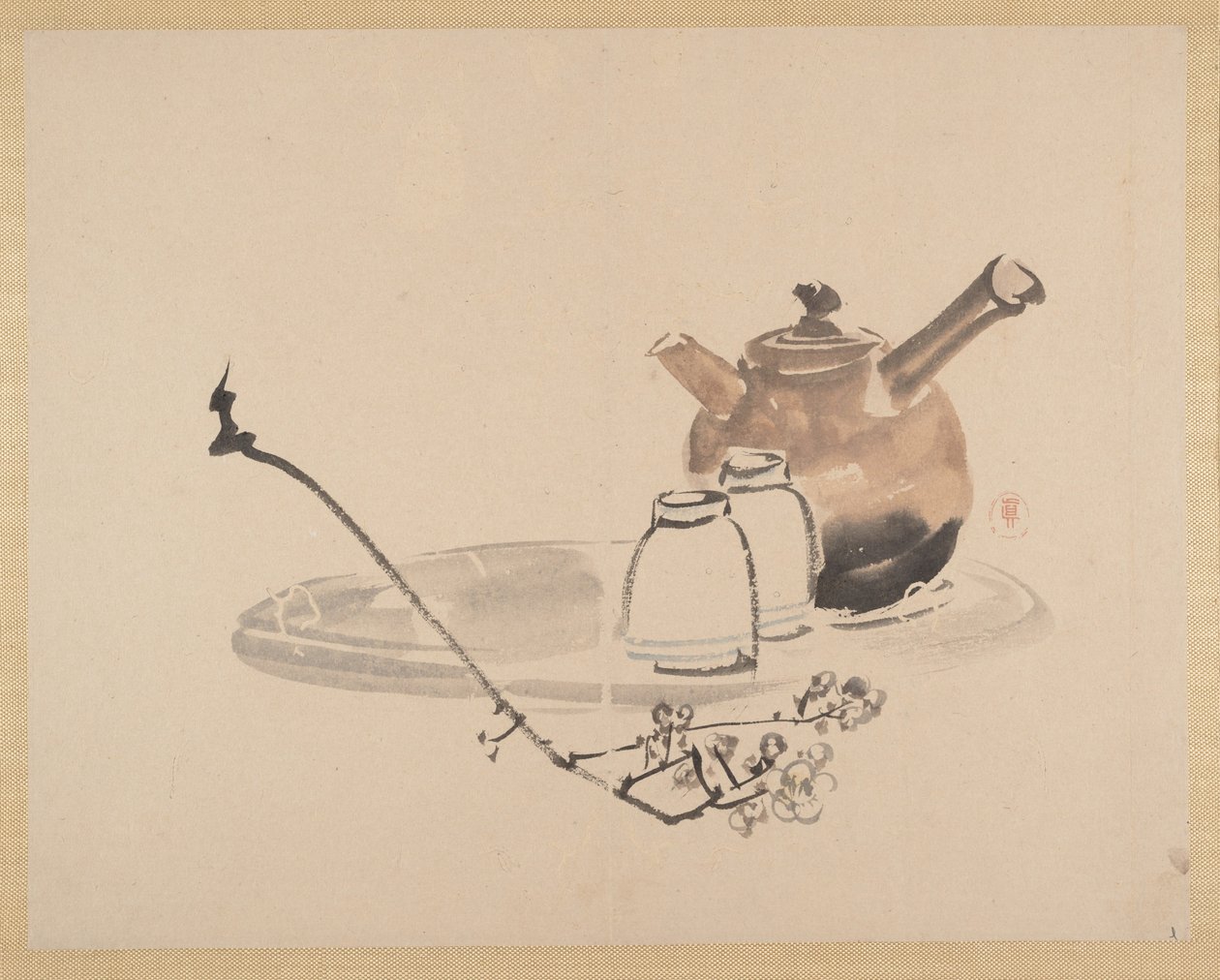 Malování od Zeshin Shibata