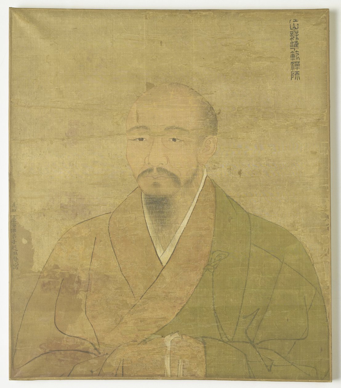 Portrét zenového kněze-malíře Wu-Chun Fan. od Zhao Yongxian