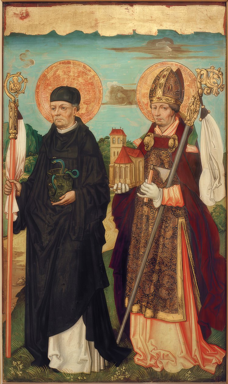 Antonius retable od Zürcher Veilchenmeister