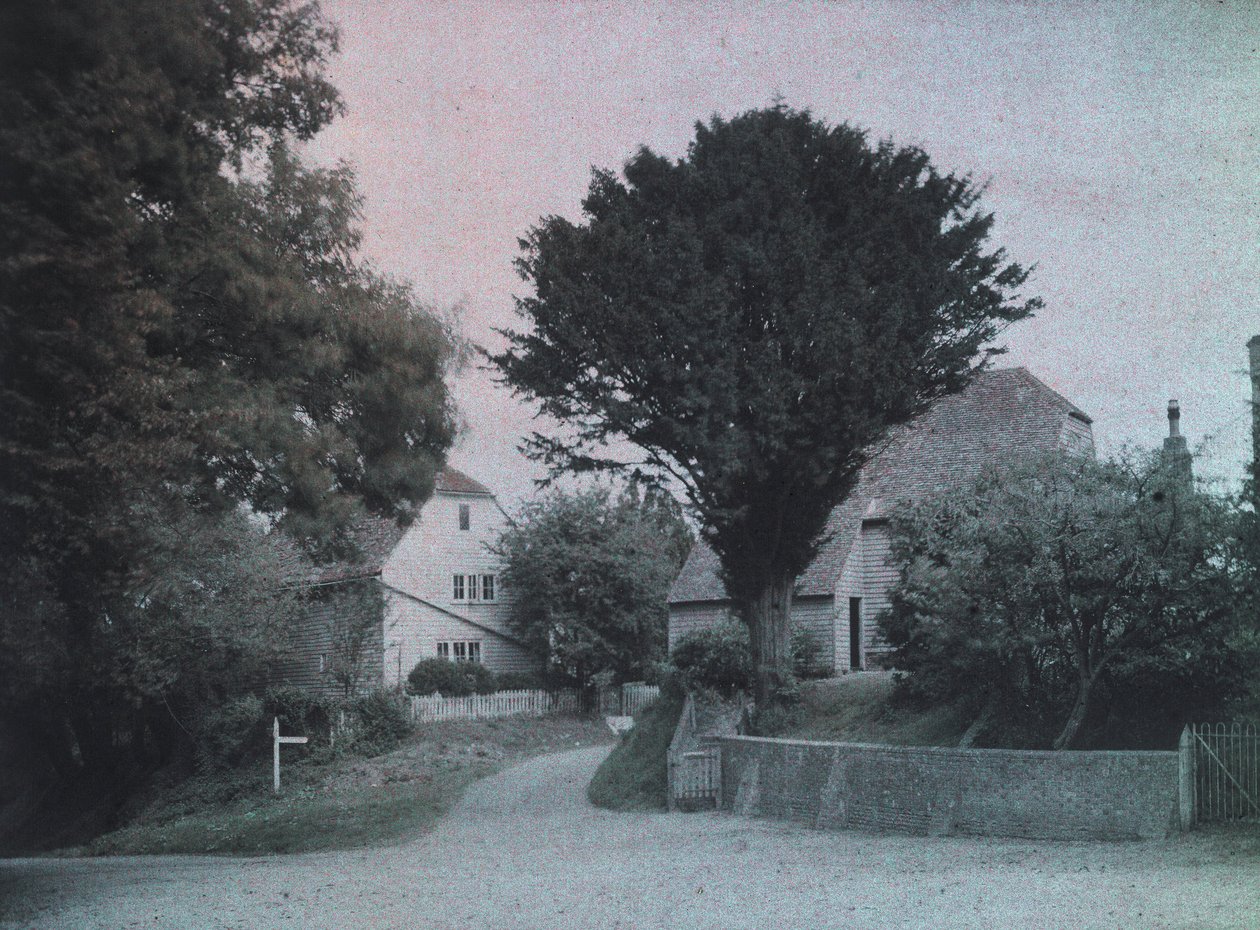 "A Sussex Byeway" od Frederick (attr. to) Barnard