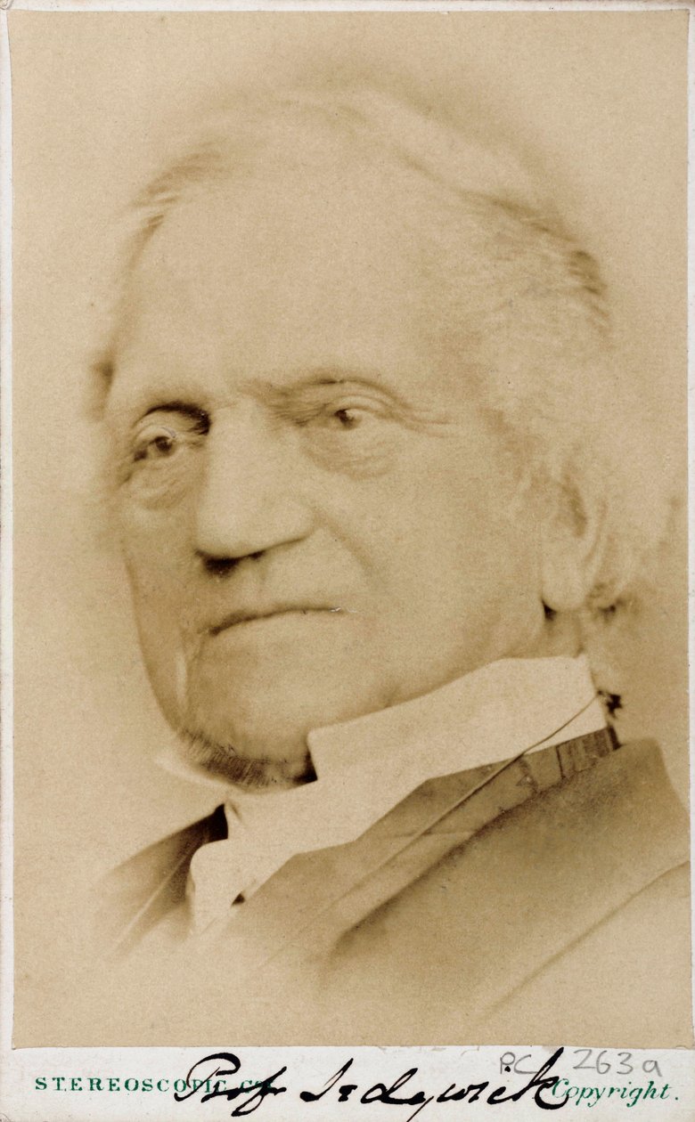 Adam Sedgwick, anglický geolog, c 1860 od Ferdinand Georg Waldmuller