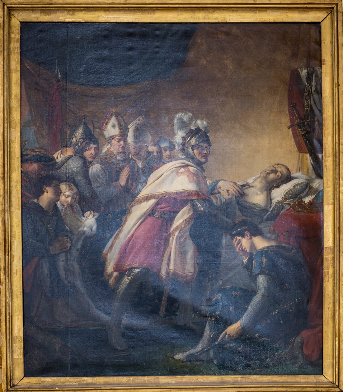 Oltář kaple Invalidovny (1670), Paříž (fotografie) od . .
