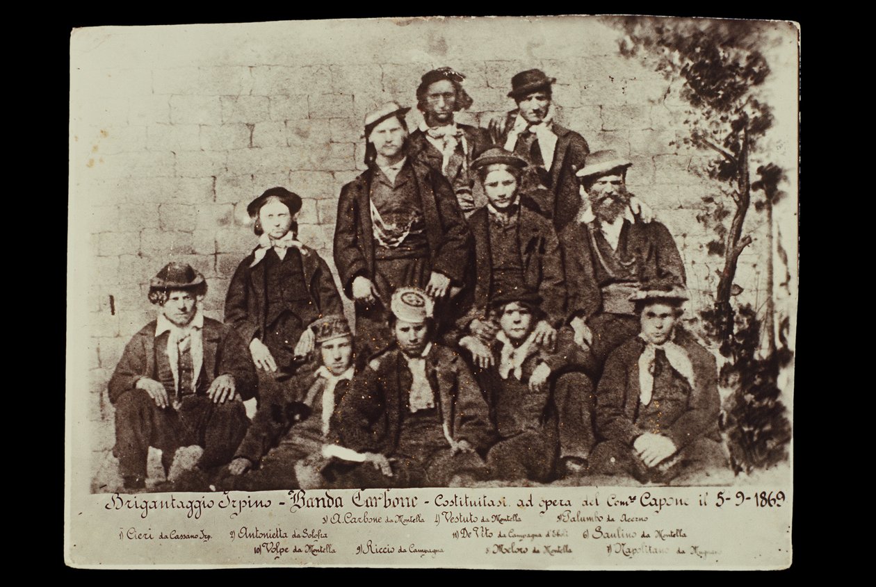 BRIGANDS OF THE BAND COAL 1869 od . .