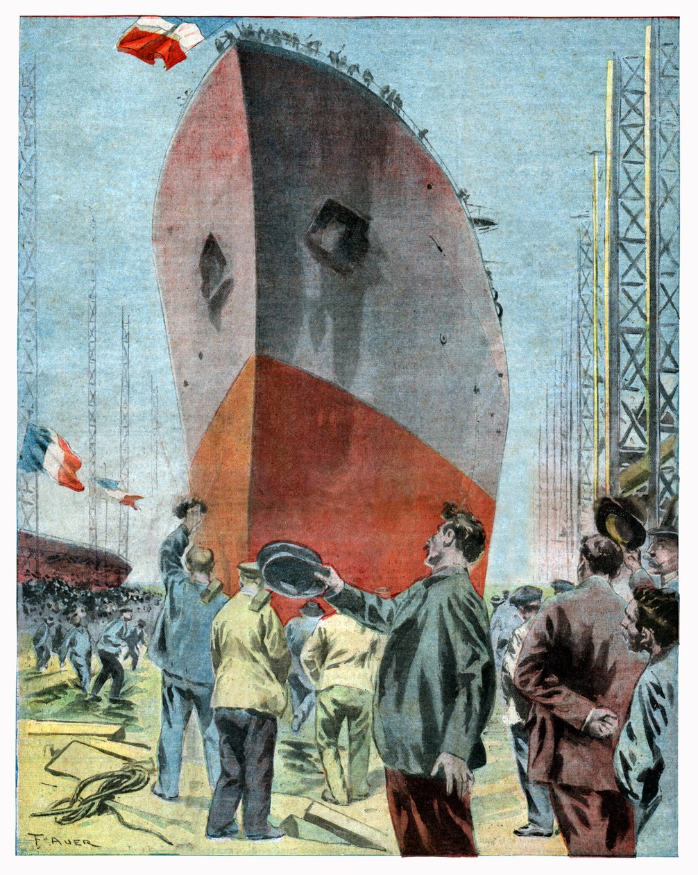 Bitevní loď Le Jean Bart od . .