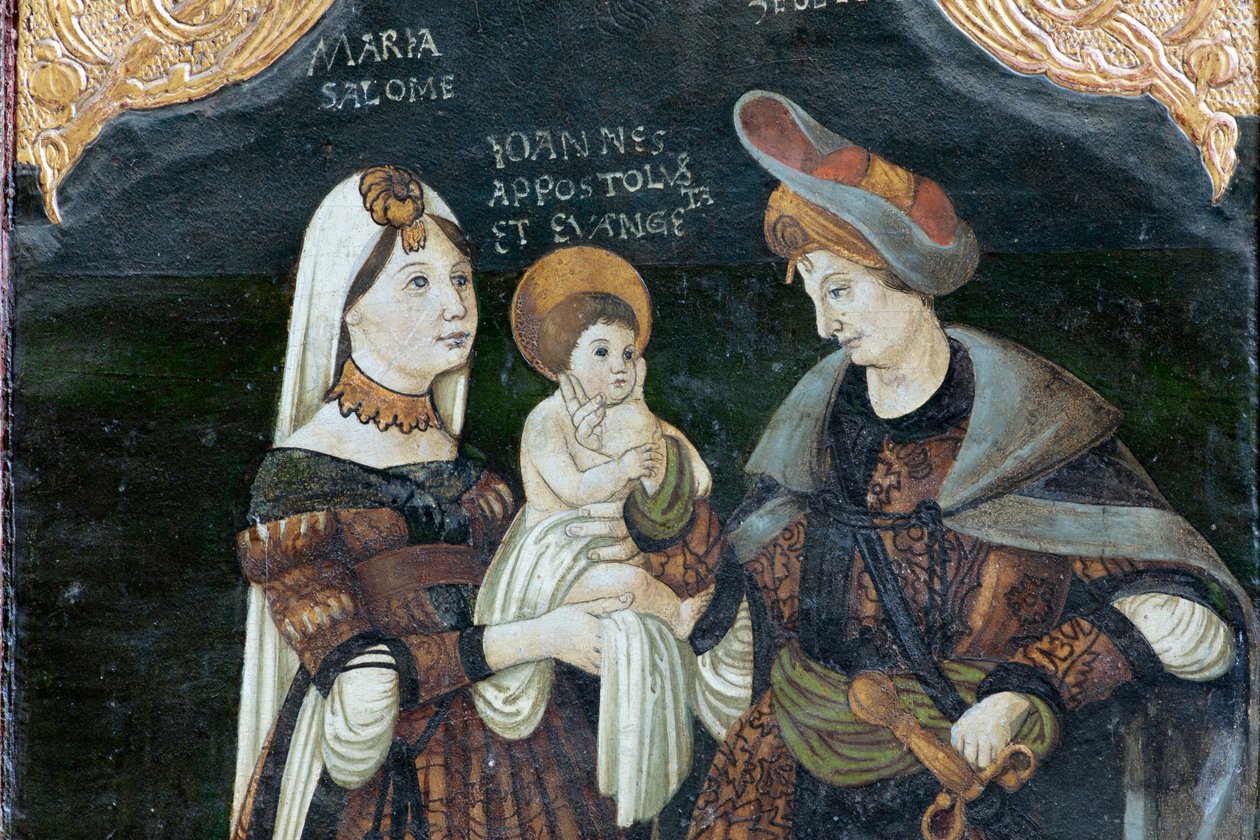 Biertan opevněný kostel. Kostel. Interiér. Oltářní obraz, polyptych. od . .