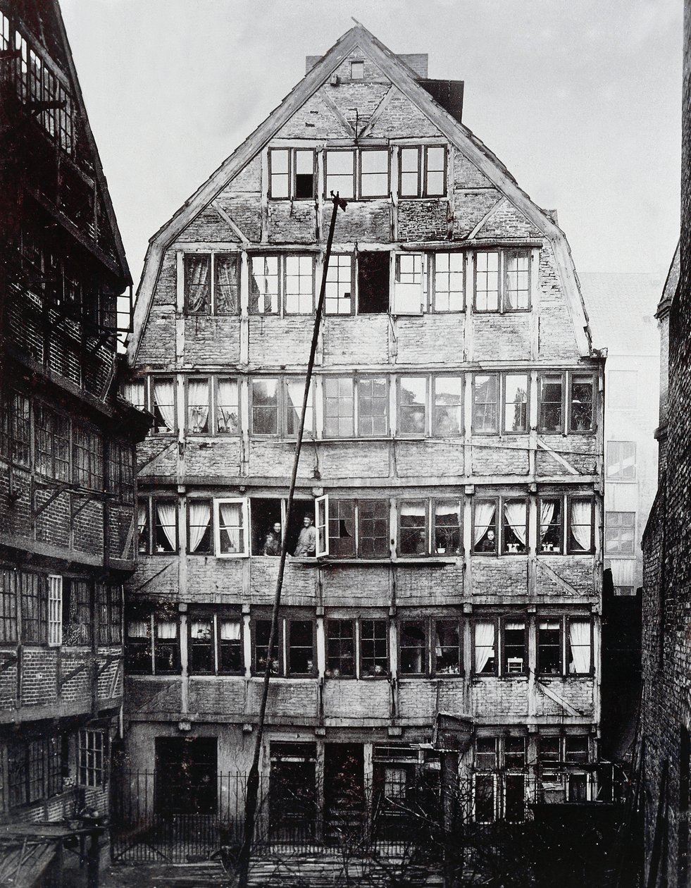 Rodiště německého skladatele Johannese Brahmse (1833-1897) v německém Hamburku od William Walcutt