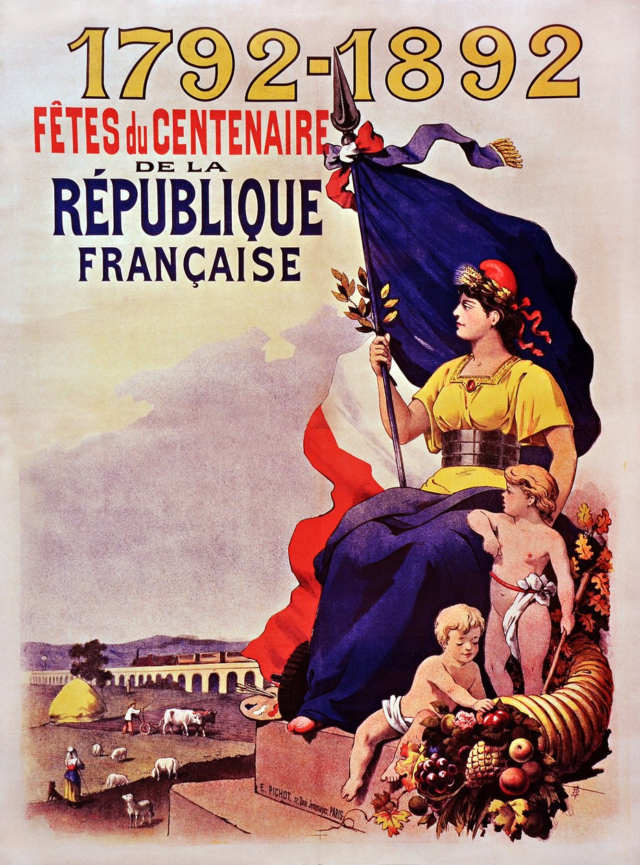 Oslavy stého výročí Francouzské republiky od . .