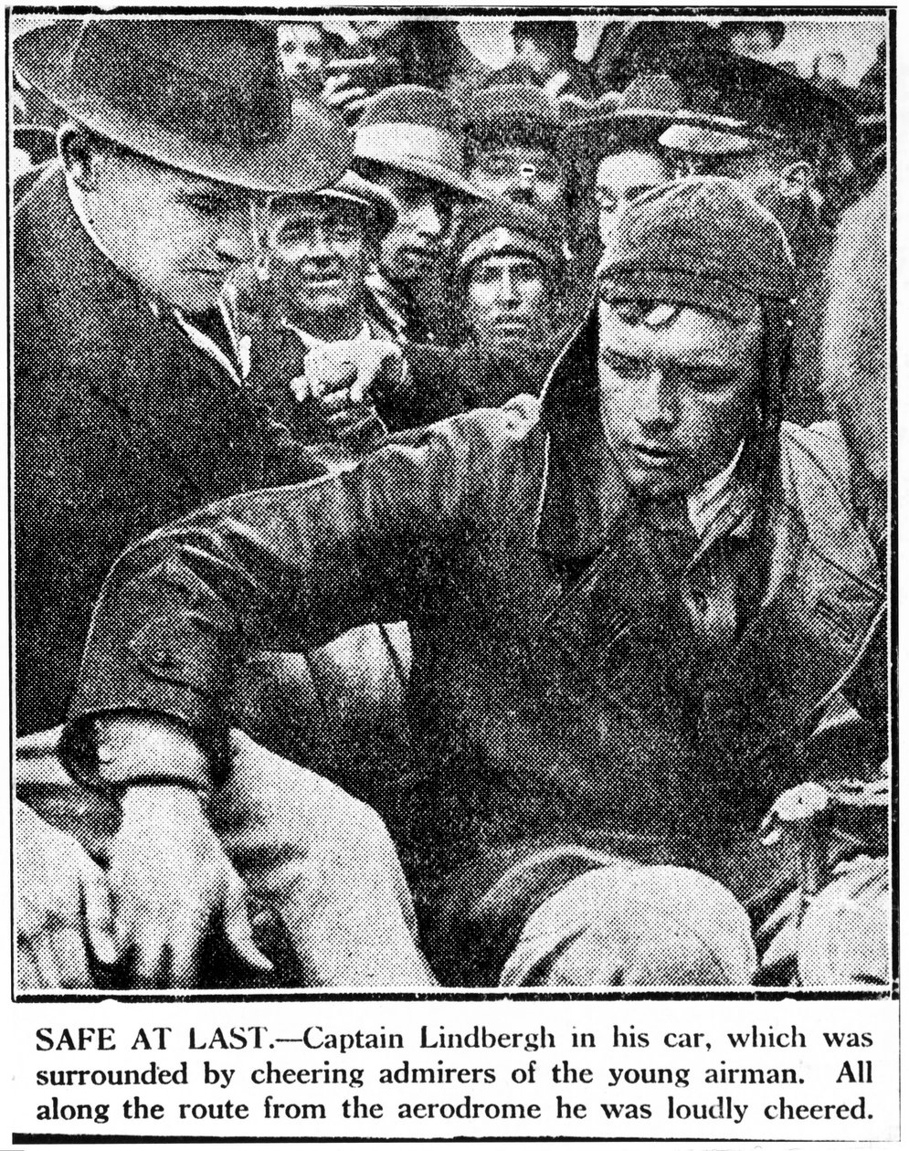 Charles Augustus Lindbergh, americký pilot, c 1920 od Ferdinand Georg Waldmuller
