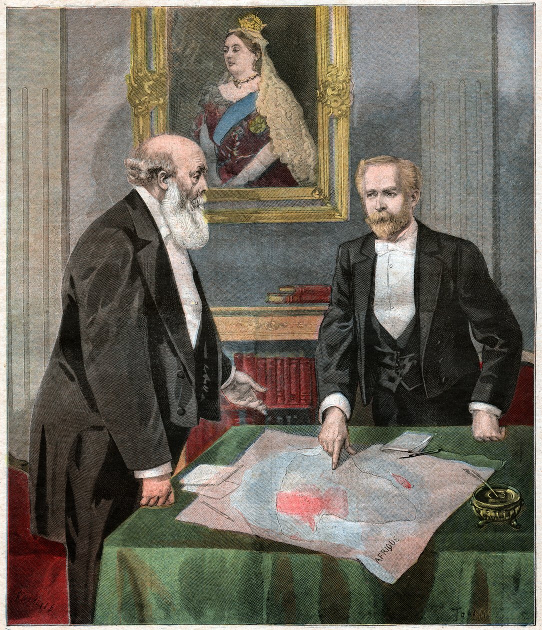 Entente cordiale: Paul Cambon a Robert Gascoyne-Cecil, lord Salisbury od . .