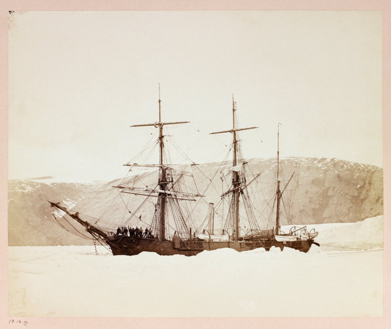 Arktická expedice (1875-1876) kapitána George Narese (1831-1915): H od Frederick (attr. to) Barnard