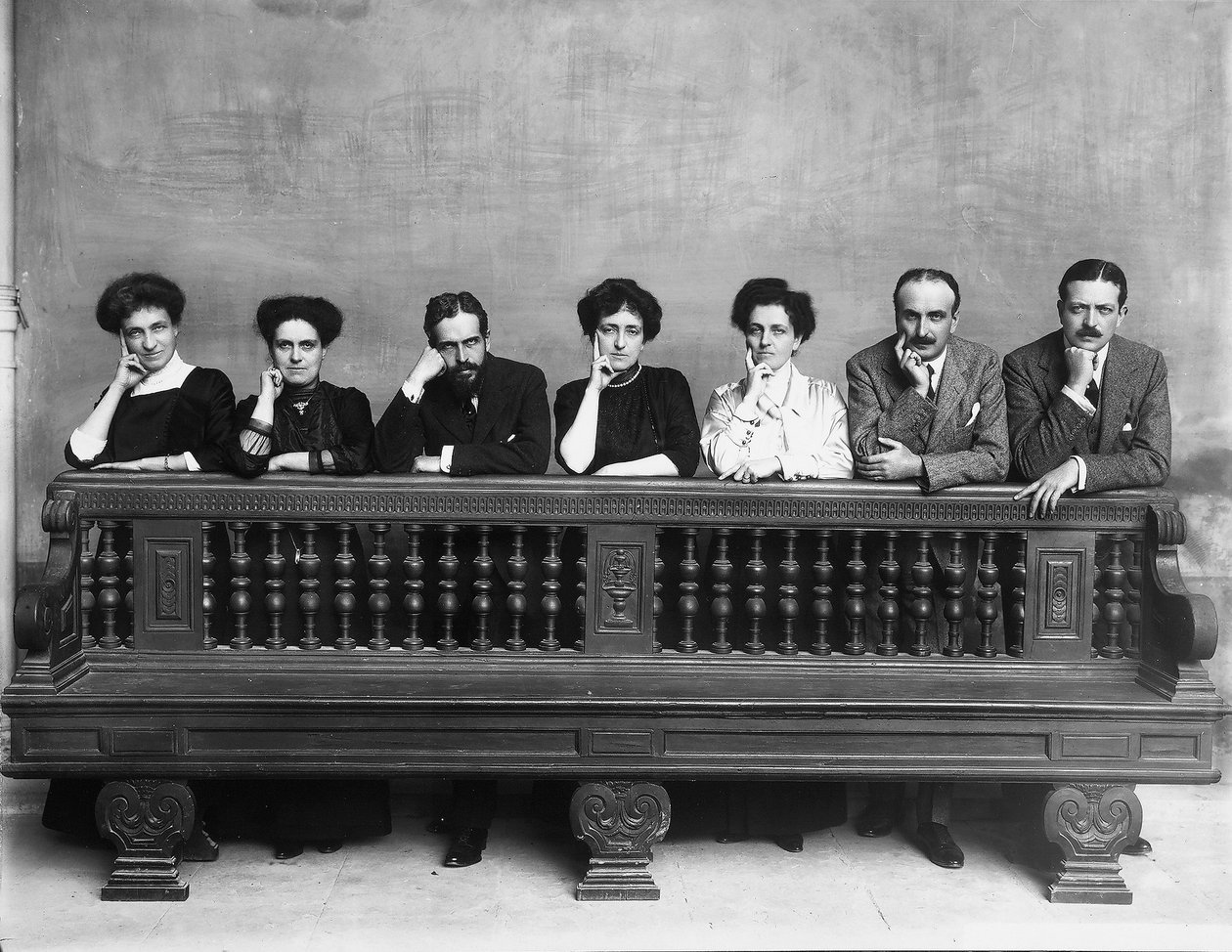 Rodinný portrét kovářů od Henry Charles Fehr