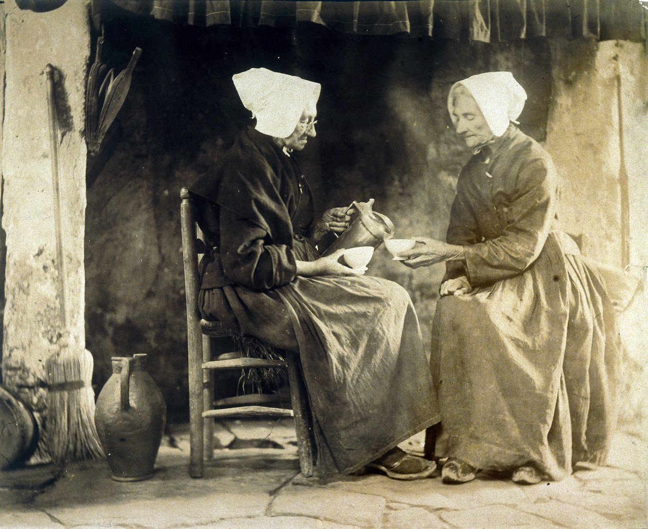 Ženy na čaji, kolem roku 1900 od Frederick (attr. to) Barnard