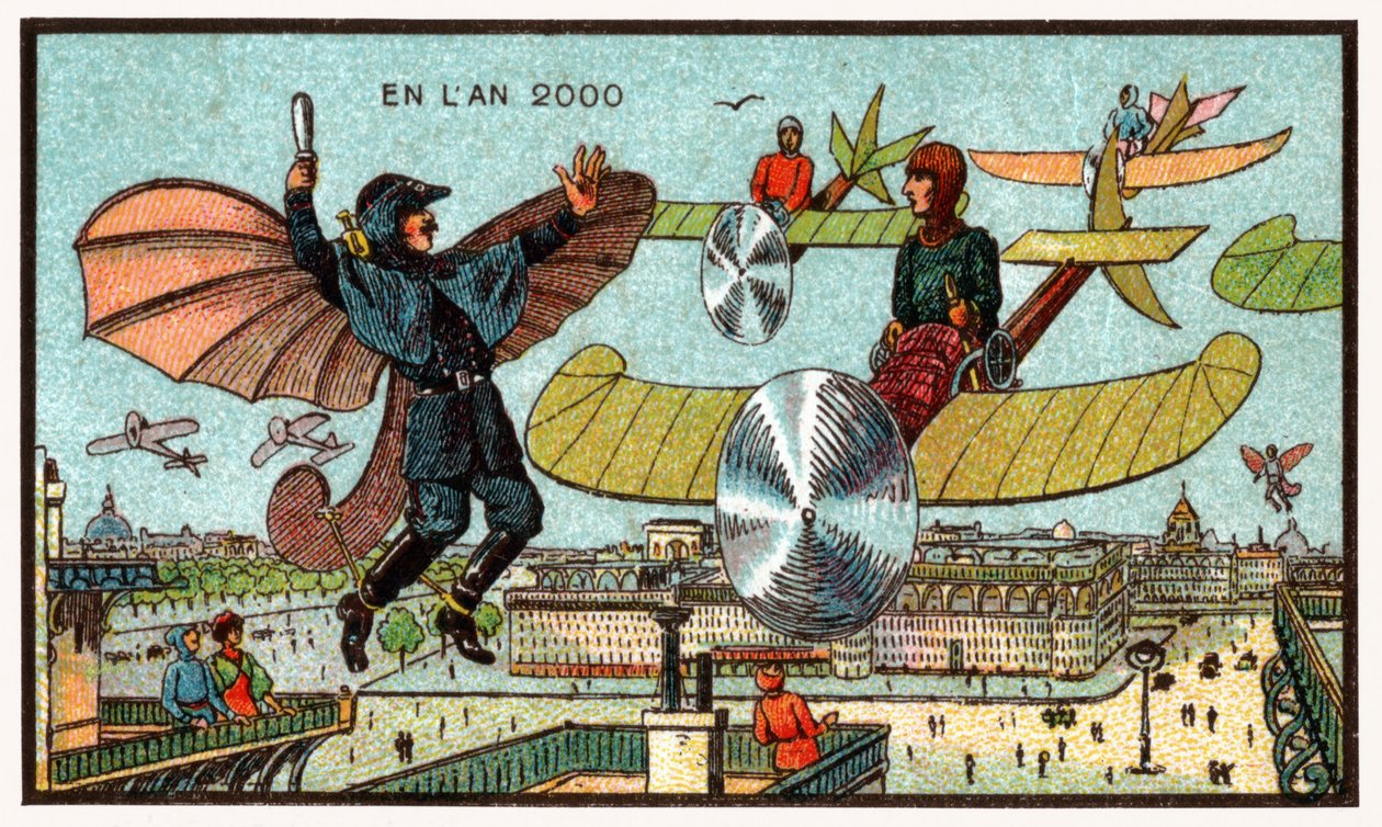 Létající policista, kolem roku 1910 od . .