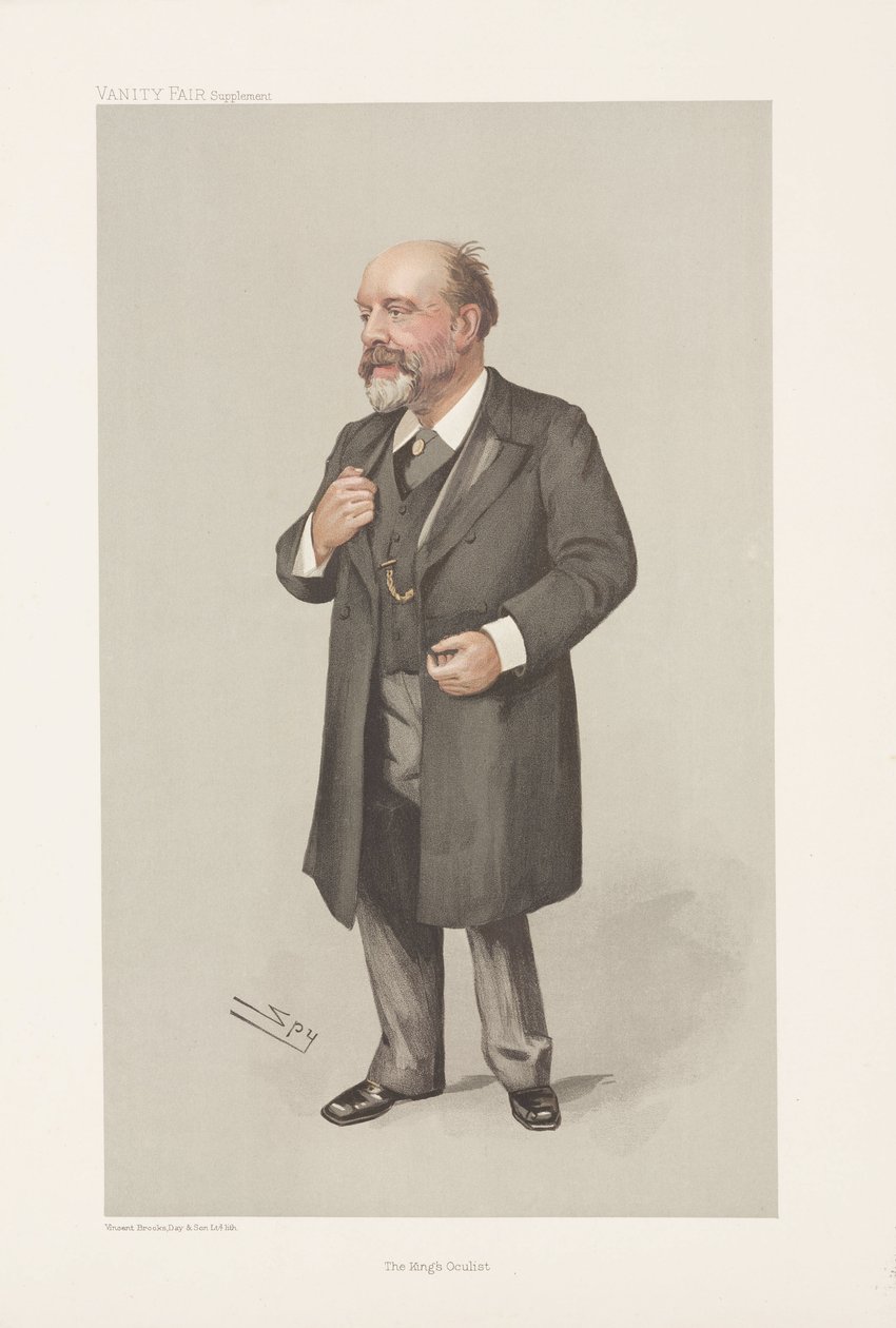 George Anderson Critchett, oční chirurg od Frederick (attr. to) Barnard
