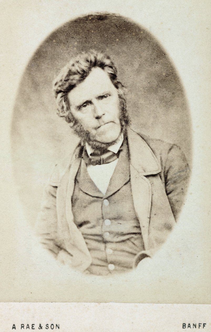 Hugh Miller, skotský geolog, c 1850 od Ferdinand Georg Waldmuller
