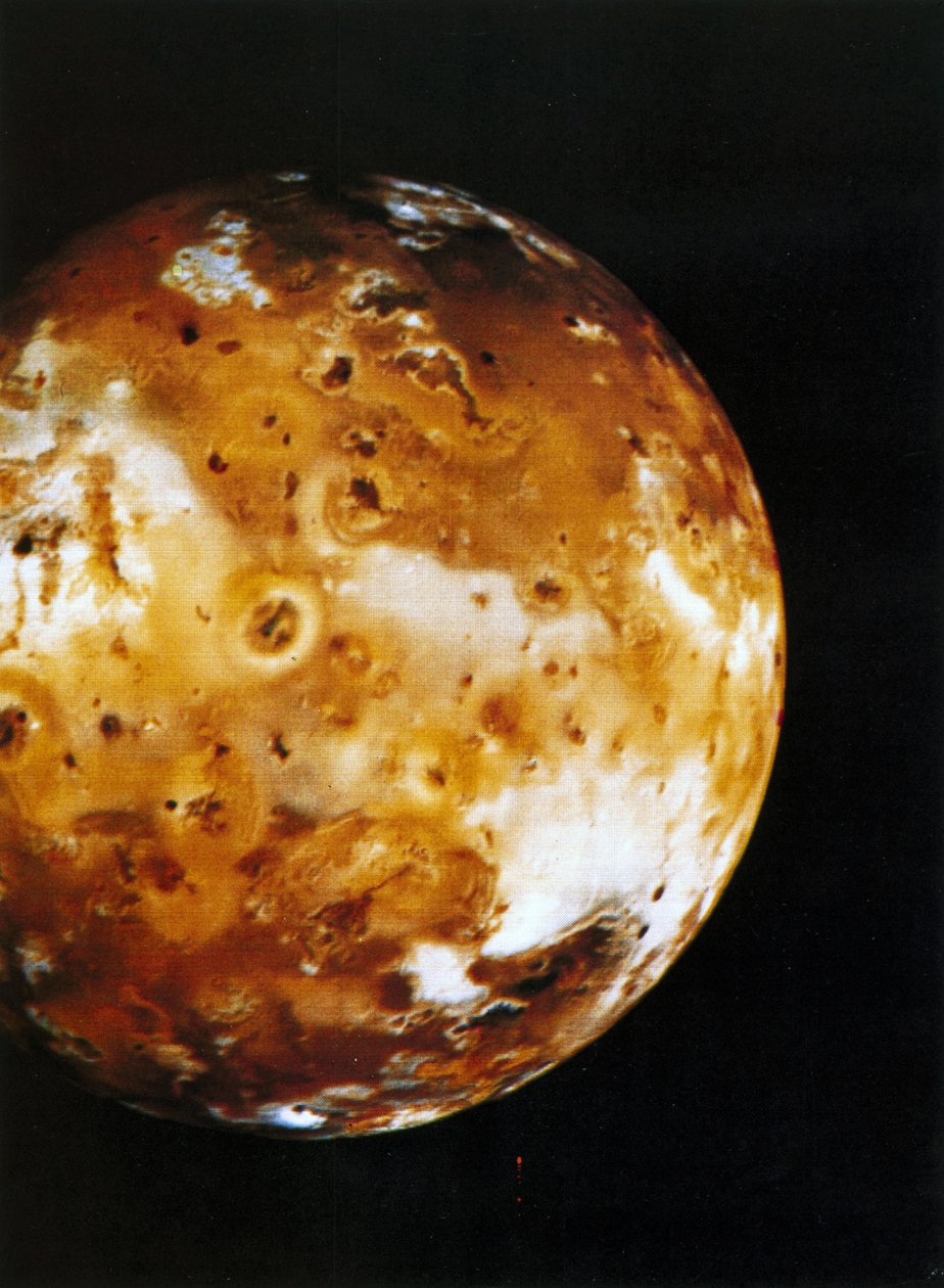 Io, jeden z měsíců Jupitera od Henry Charles Fehr
