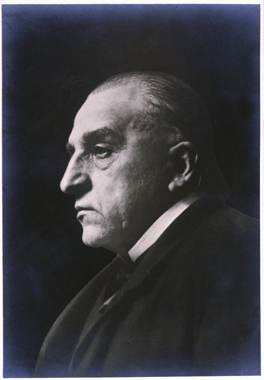 Jean-Martin Charcot. kolem roku 1880 (černobílá fotografie) od . .