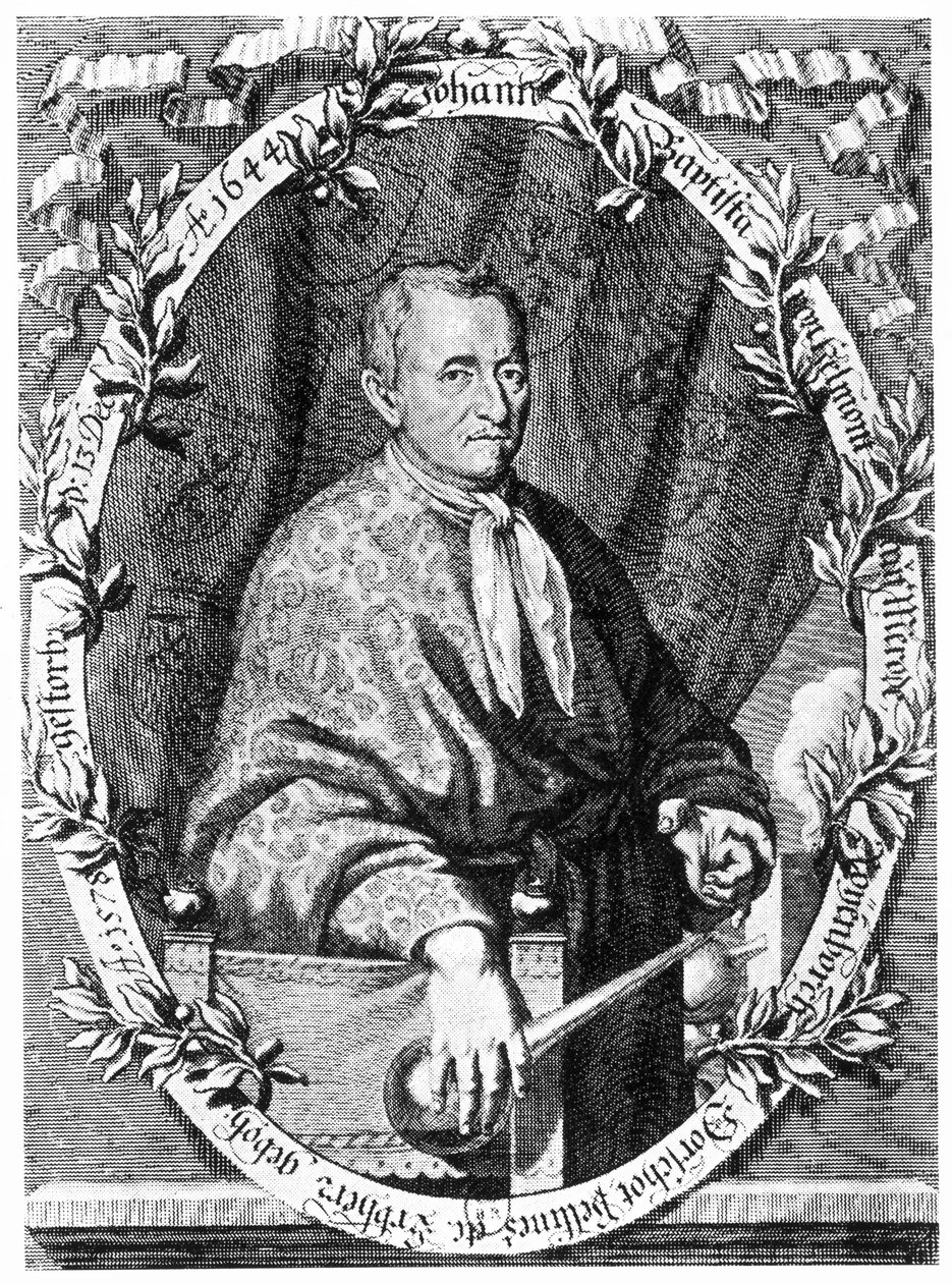 Joannes Baptiste van Helmont, belgický chemik a lékař, c 1630 od Ferdinand Georg Waldmuller