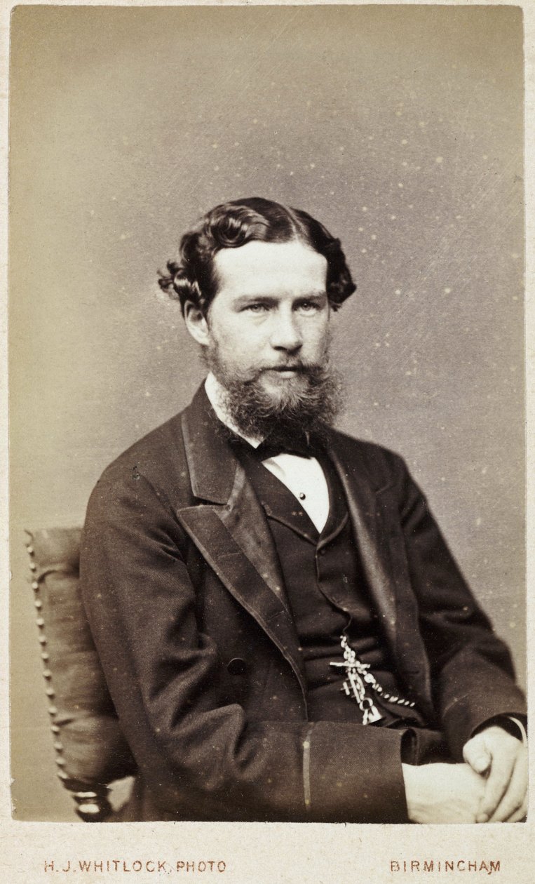 John Lubbock, baron Avebury, c 1870 od Ferdinand Georg Waldmuller